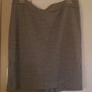 Black and white shirt